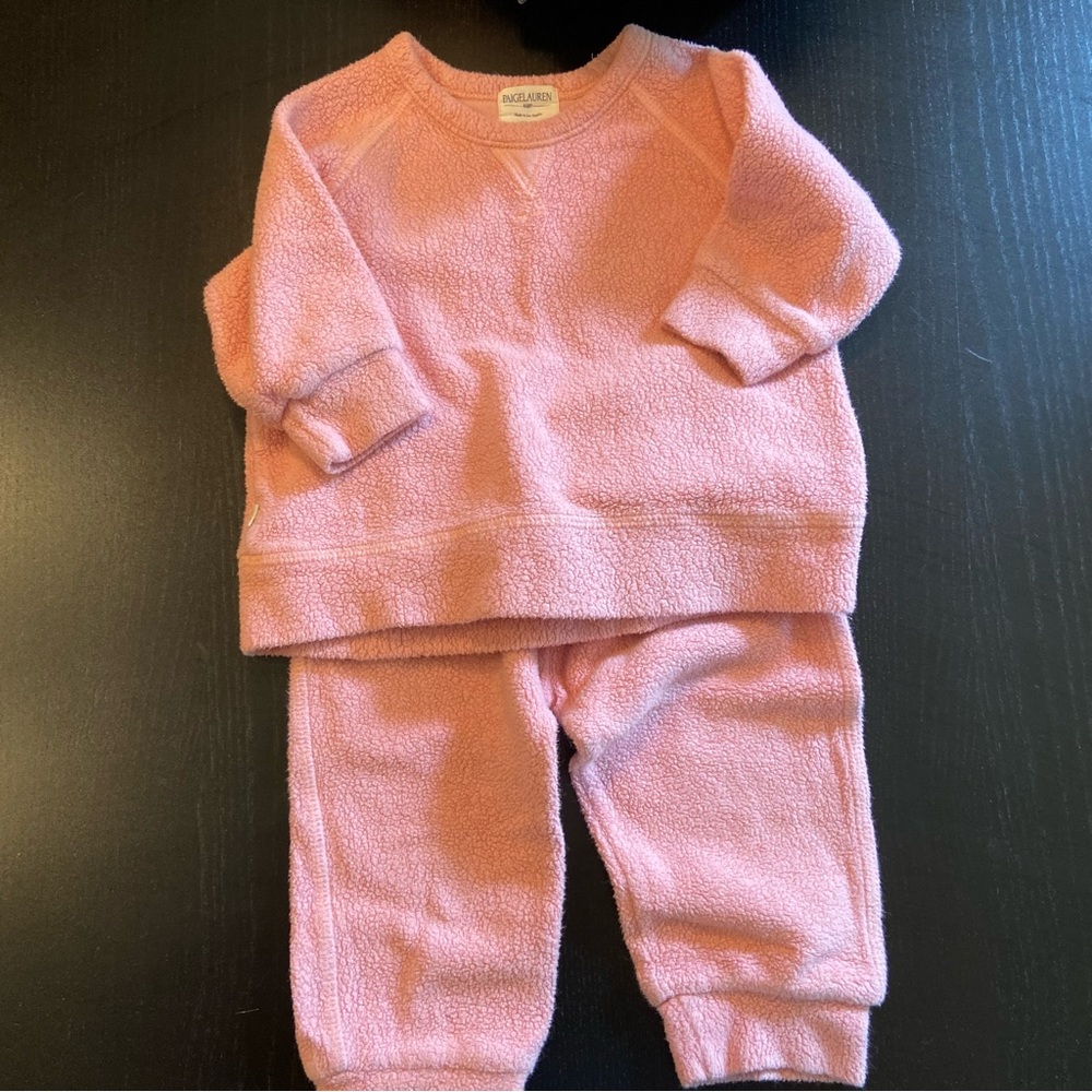 Paige Lauren fleece sweatsuit
